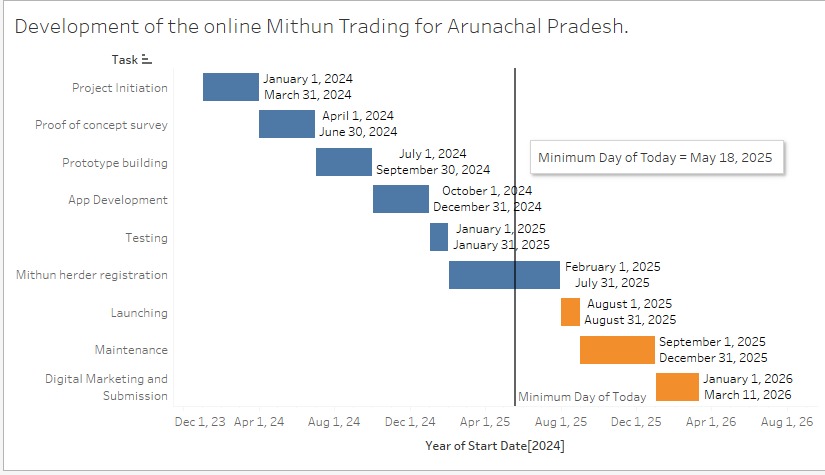 Development Progress Chart
